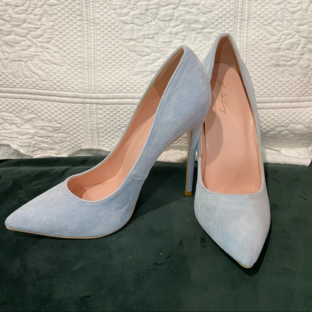 Baby Blue Heels